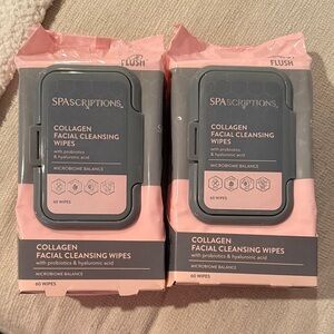 Spascriptions Collagen Facial Cleansing Wipes